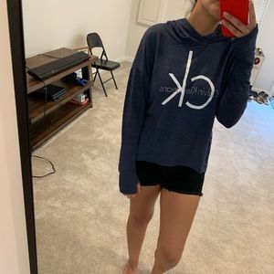 SOLD Calvin Klein sweatshirt with hood